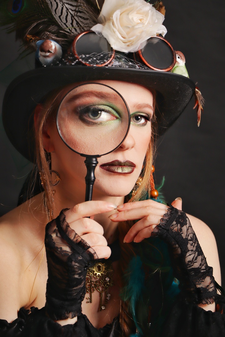 Magnified